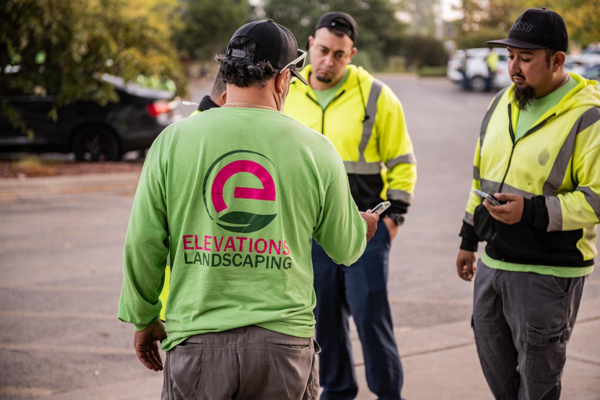 Landscape team prep and training